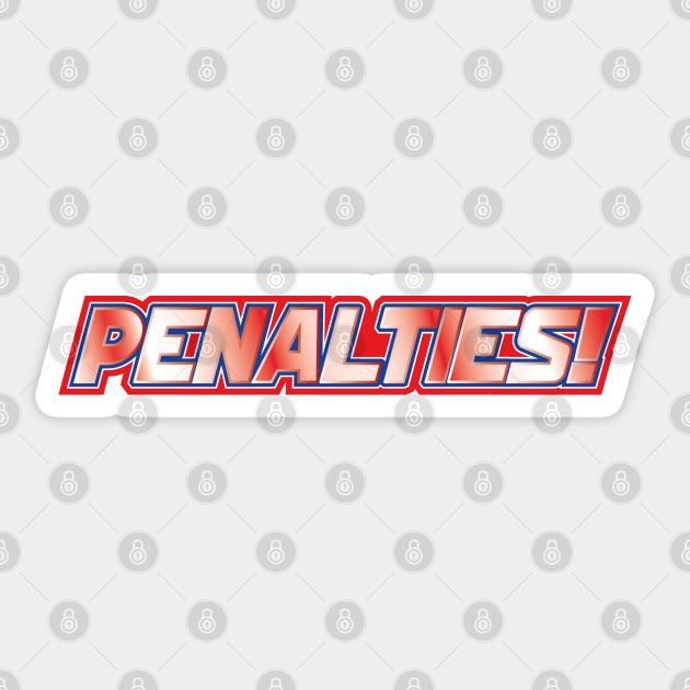 Penalities Sticker by Jokertoons